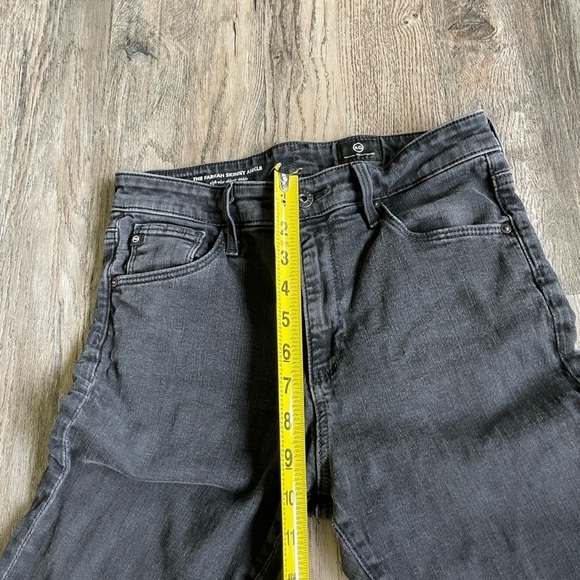 AG Adriano Goldschmeid, The Farrah Skinny Ankle, High Rise, size 26 - Picture 6 of 12